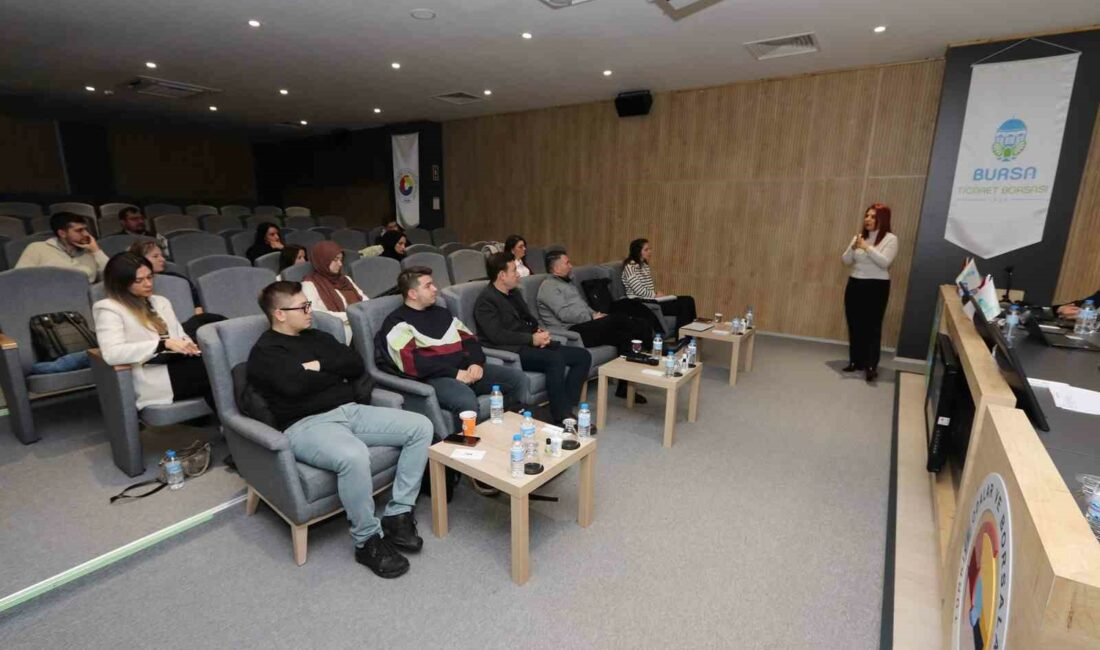 Bursa TB’den, Gıda UR-GE firmalarına temel dış ticaret eğitimi BURSA TİCARET BORSASI TARAFINDAN YÜRÜTÜLEN TİCARET BAKANLIĞI DESTEKLİ GIDA UR-GE