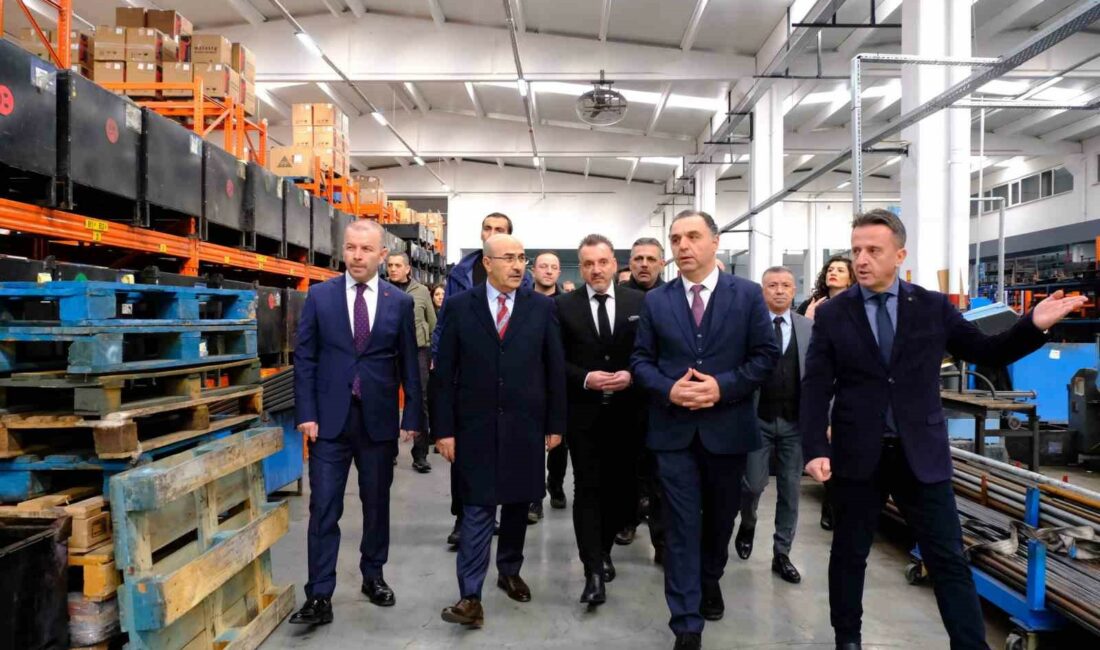 Bursa Valisi Demirtaş sanayicilerle buluştu BURSA VALİSİ MAHMUT DEMİRTAŞ, 150’Yİ AŞKIN İŞLETMENİN FAALİYET GÖSTERDİĞİ, 3