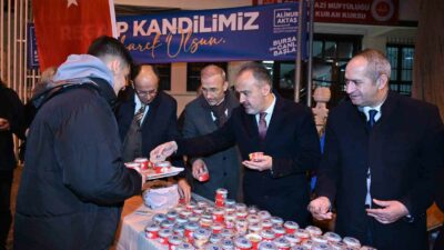 BURSA BÜYÜKŞEHİR BELEDİYE BAŞKANI ALİNUR AKTAŞ, MÜBAREK 3 AYLARIN MÜJDECİSİ