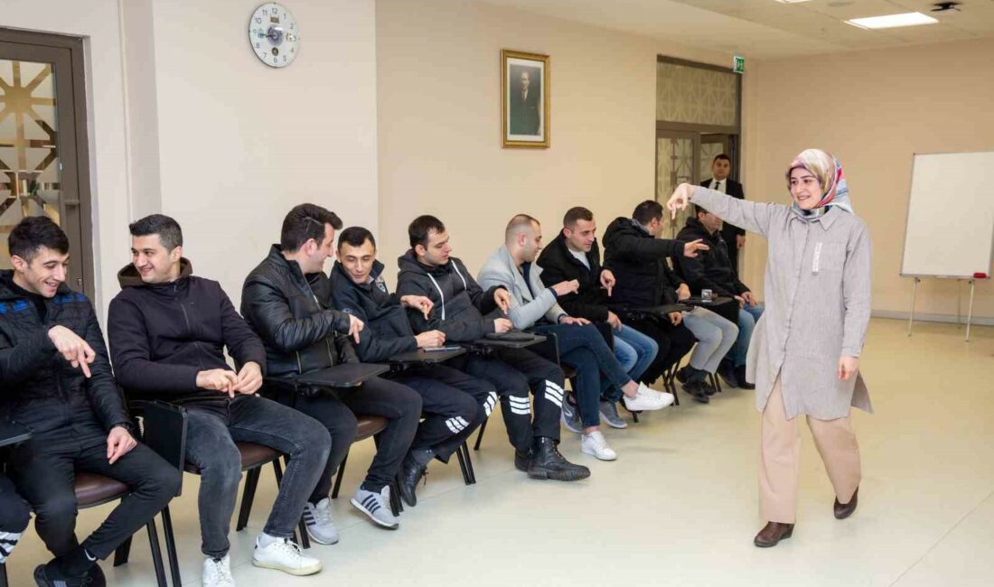 Bursa’da zabıtaya işaret dili eğitimi Bursa Büyükşehir Belediyesi, Zabıta Destek Hizmetleri Şube Müdürlüğü bünyesinde özel