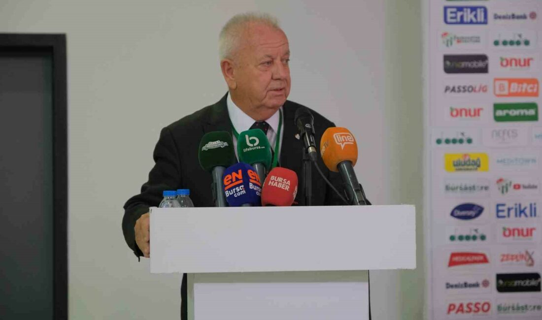 Bursaspor Divan Kurulu Başkanı Galip Sakder’den olağanüstü kongre öncesi önemli açıklama BURSASPOR DİVAN KURULU BAŞKANI GALİP SAKDER, KONGRE ÖNCESİ AÇIKLAMA YAPTI.