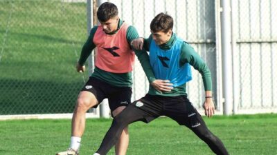 BURSASPOR'DA HAZIRLIKLAR DEVAM EDİYOR.