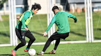 BURSASPOR'DA DEVRE ARASI ÇALIŞMALARI DEVAM EDİYOR.