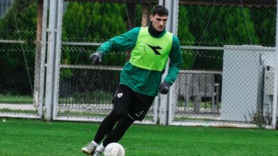 BURSASPOR, YENİ MERSİN İDMAN YURDU MAÇI HAZIRLIKLARINA BUGÜN YAPTIĞI TAKTİK