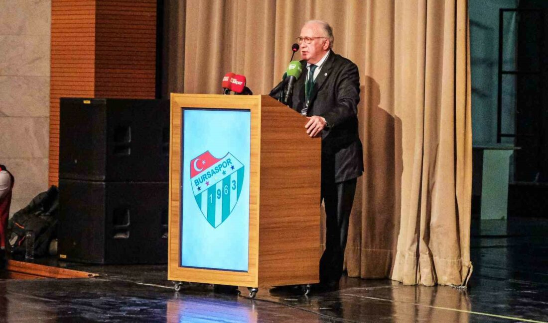 BURSASPOR'UN YENİ BAŞKANI SİNAN BÜR OLDU.