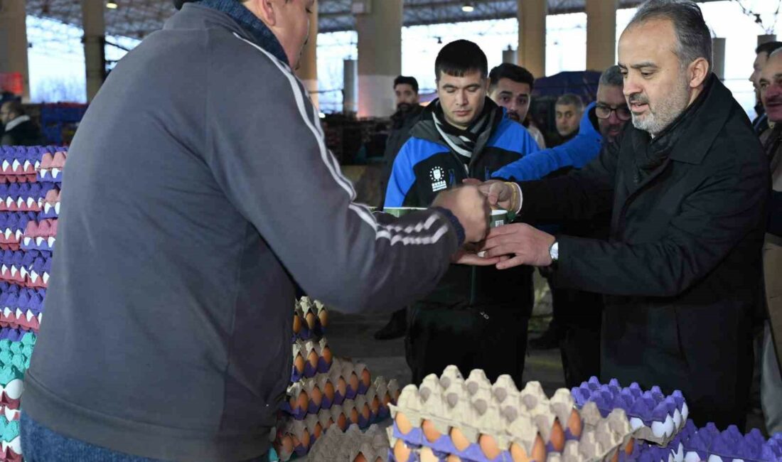 BURSA BÜYÜKŞEHİR BELEDİYE BAŞKANI ALİNUR AKTAŞ, ‘BEREKET SOFRASI’ BULUŞMALARI ÇERÇEVESİNDE