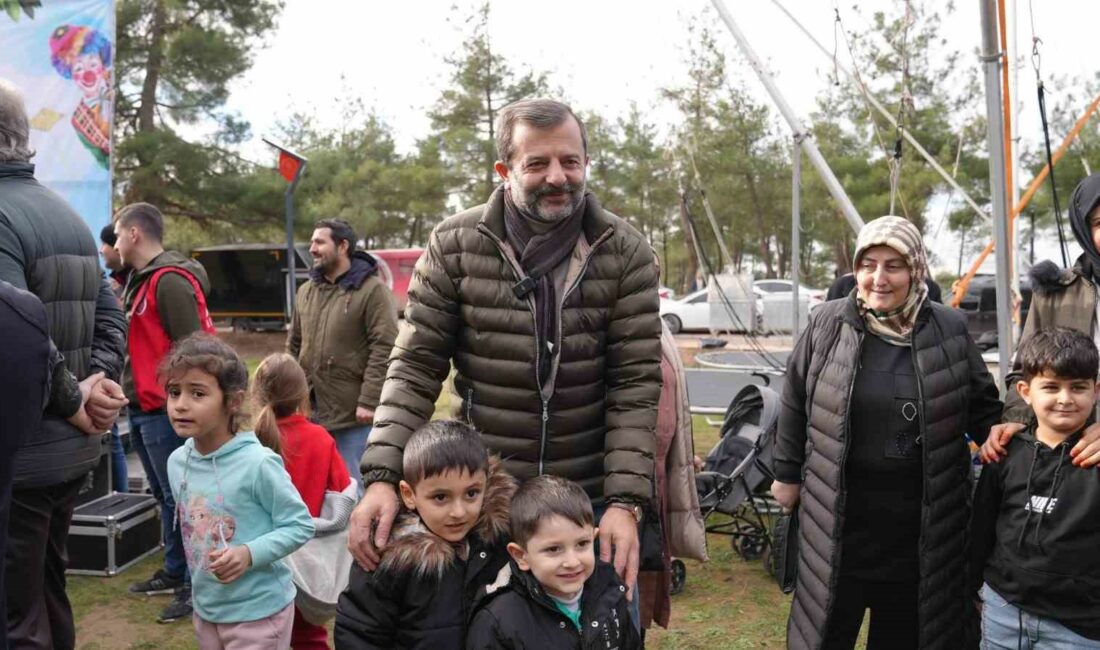 GÜRSU BELEDİYESİ, AİLELERİ ÇOCUKLARIYLA VAKİT GEÇİREBİLECEKLERİ RENKLİ ETKİNLİKTE BİR ARAYA