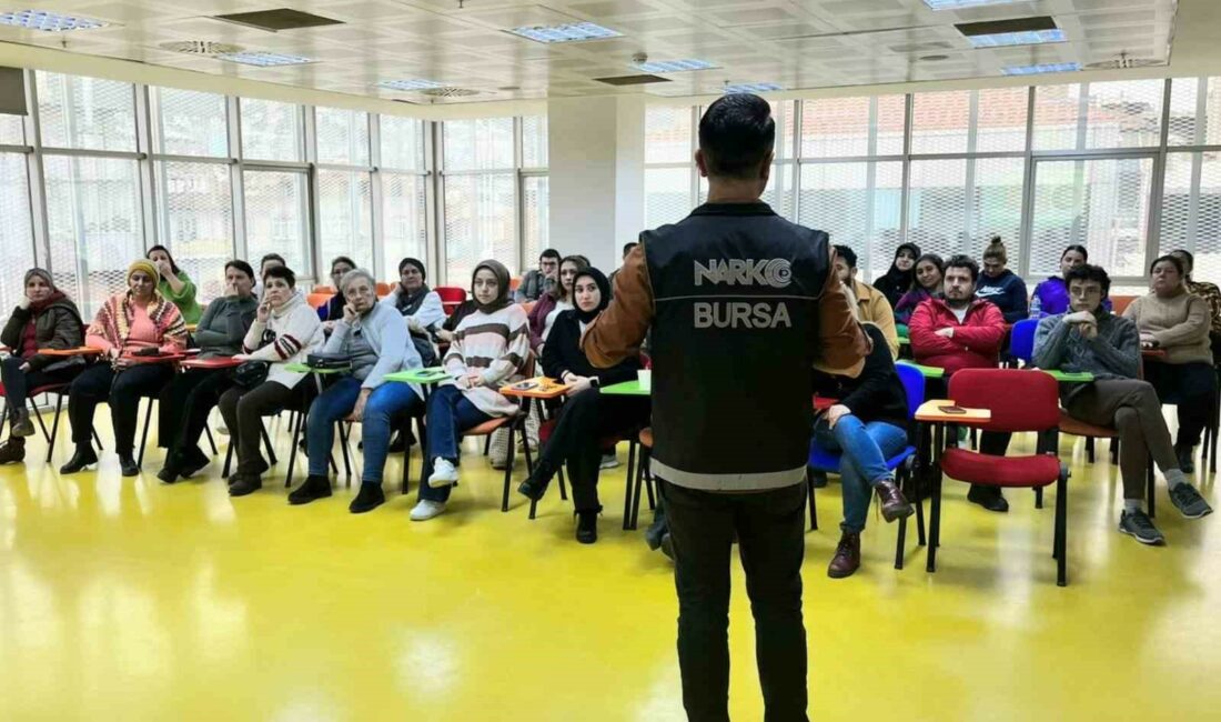 BURSA İL EMNİYET MÜDÜRLÜĞÜ NARKOTİK SUÇLARLA MÜCADELE ŞUBE MÜDÜRLÜĞÜ EKİPLERİ,