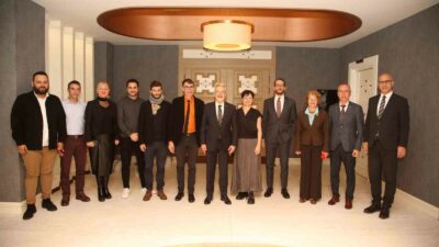 NİLÜFER BELEDİYE BAŞKANI TURGAY ERDEM’İ ZİYARET EDEN FRANSA KÜLTÜR ATEŞESİ