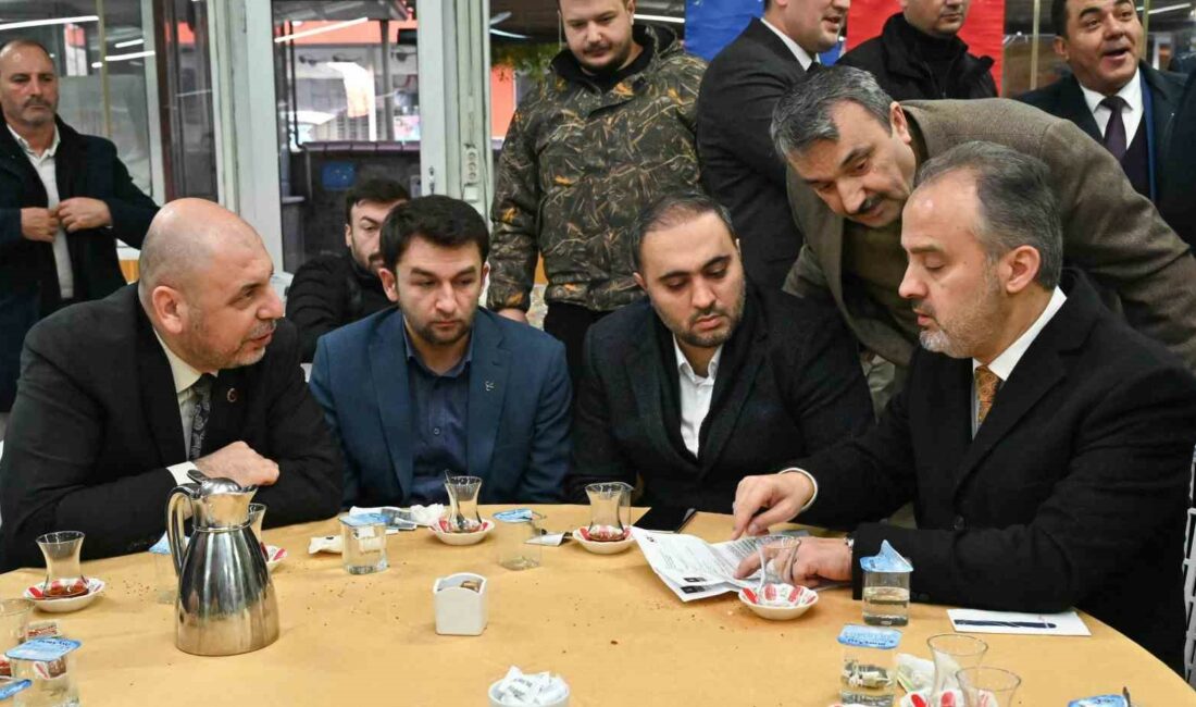 BEREKET SOFRALARI BULUŞMALARI ÇERÇEVESİNDE BU KEZ ORHANGAZİ İLÇESİNDE VATANDAŞLARLA BİR