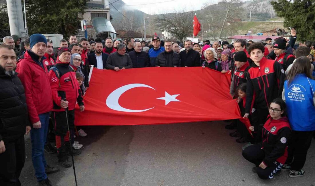 GÜRSU BELEDİYESİ’NİN EV SAHİPLİĞİ YAPTIĞI SARIKAMIŞ ŞEHİTLERİNİ ANMA YÜRÜYÜŞÜ, GÜRSU’NUN