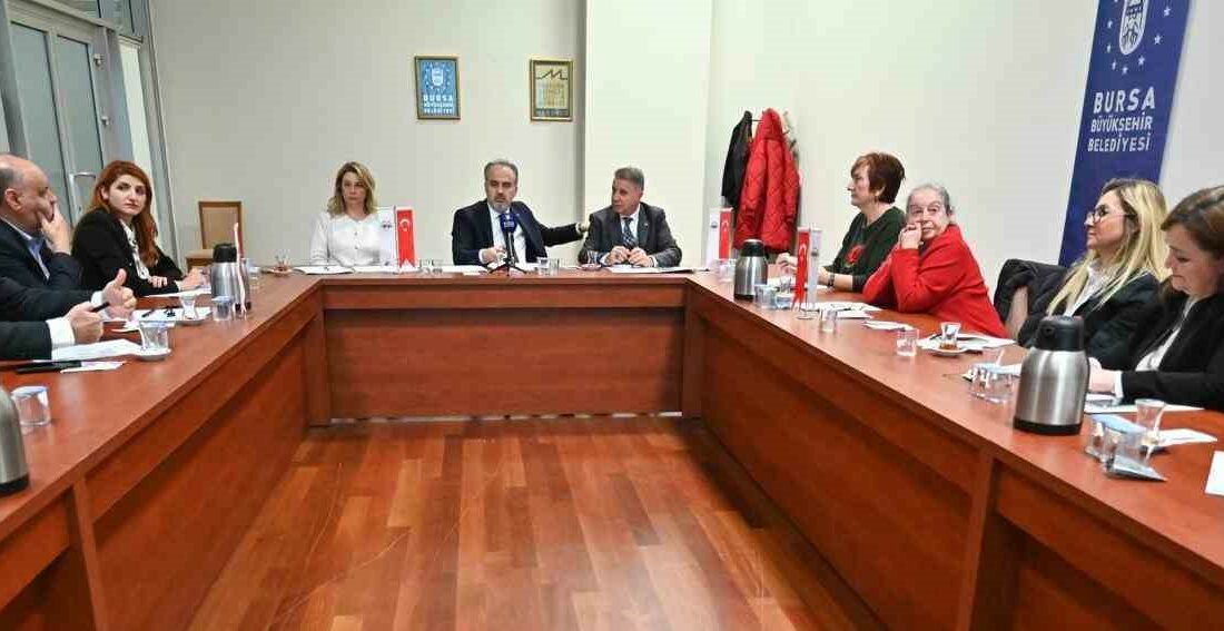 BURSA BÜYÜKŞEHİR BELEDİYE BAŞKANI ALİNUR AKTAŞ, TÜRKİYE SAĞLIKLI KENTLER BİRLİĞİ’NİN