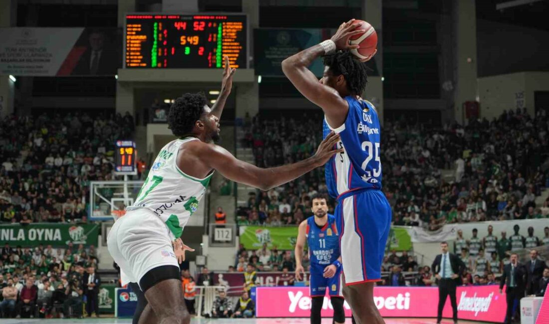 TÜRKİYE SİGORTA BASKETBOL SÜPER LİGİ'NİN 15. HAFTASINDA BURSASPOR İNFO YATIRIM