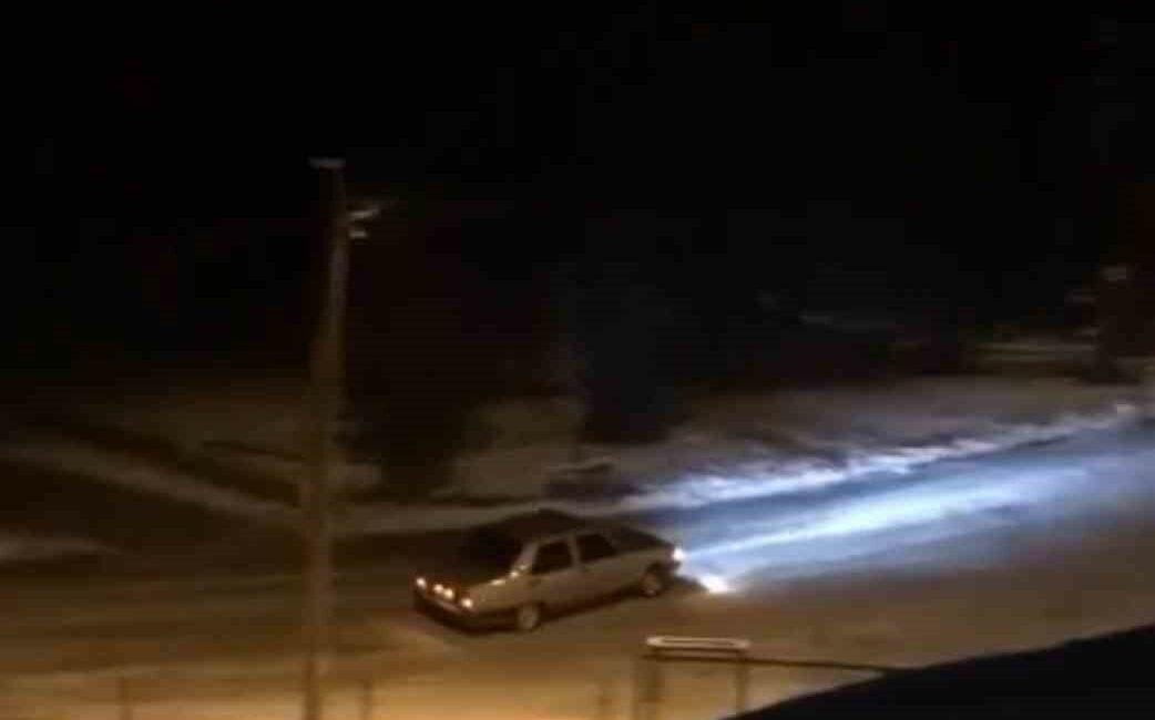 Uludağ’da otomobille durmadan drift attı ULUDAĞ'DA TOFAŞ OTOMOBİL İLE DURMADAN DRİFT ATTI, O ANLAR KAMERADA