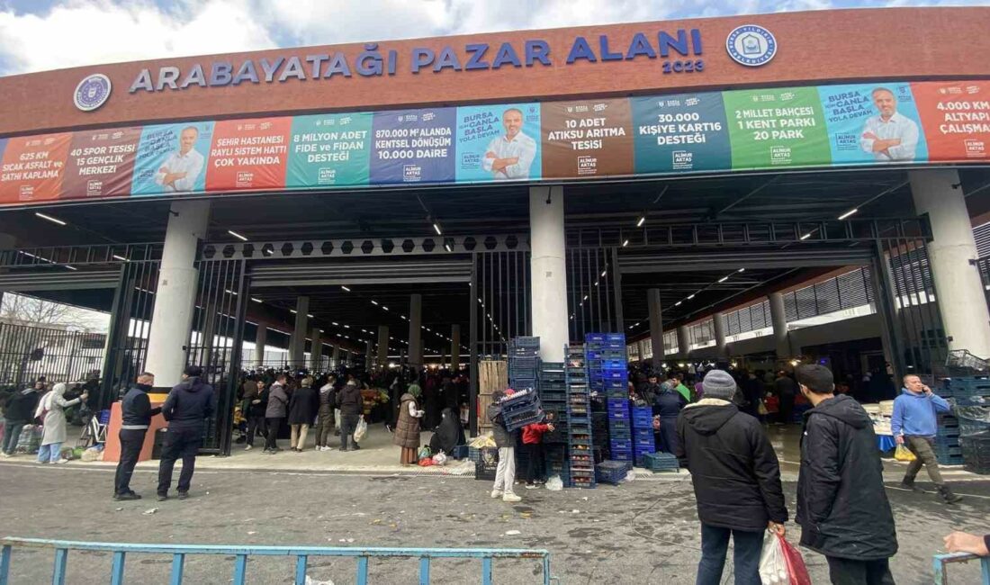 BURSA BÜYÜKŞEHİR BELEDİYESİ TARAFINDAN YILDIRIM'IN ARABAYATAĞI MAHALLESİ'NE KAZANDIRILAN MODERN KAPALI