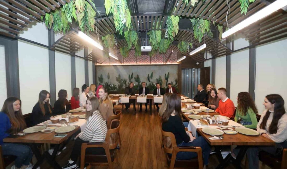 İNEGÖL BELEDİYE BAŞKANI ALPER TABAN, İNEGÖL SPOR LİSESİNİN KÜLTÜR ETKİLEŞİMİ