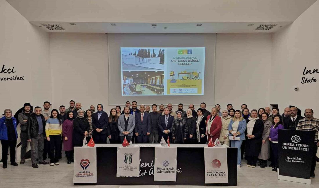 BTÜ’de afet farkındalığı konusuna dikkat çekildi Bursa Teknik Üniversitesinde (BTÜ), afet farkındalığı konusunda eğitim verildi.