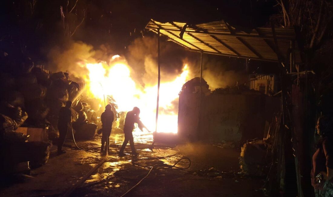 Bursa Büyükşehir Belediyesi itfaiyesi, ocak ayında meydana gelen 595 yangını