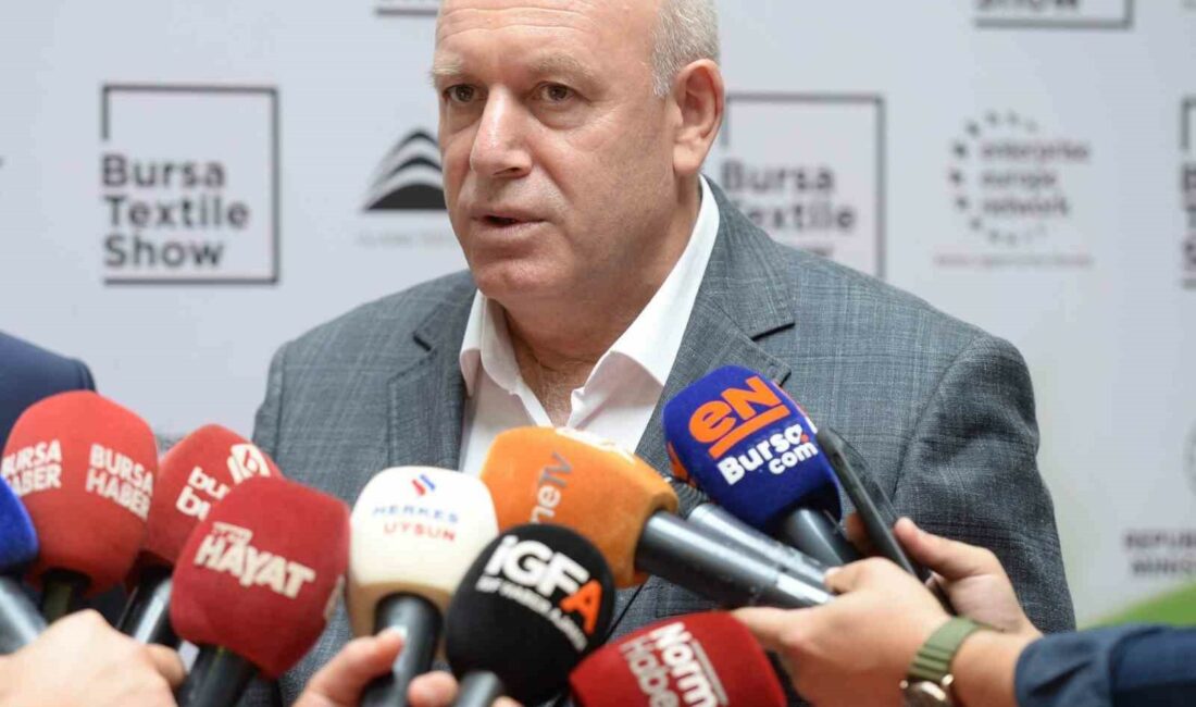 Bursa Textile Show için geri sayım başladı BTSO YÖNETİM KURULU BAŞKAN YARDIMCISI İSMAİL KUŞ