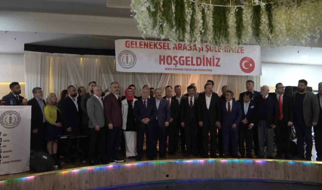 Bursa’da 2 bin kişinin katılımı ile arabaşı şöleni yapıldı BURSA'DA MARMARA YOZGATLILAR FEDERASYONU TARAFINDAN HER YIL GELENEKSEL OLARAK DÜZENLENEN,