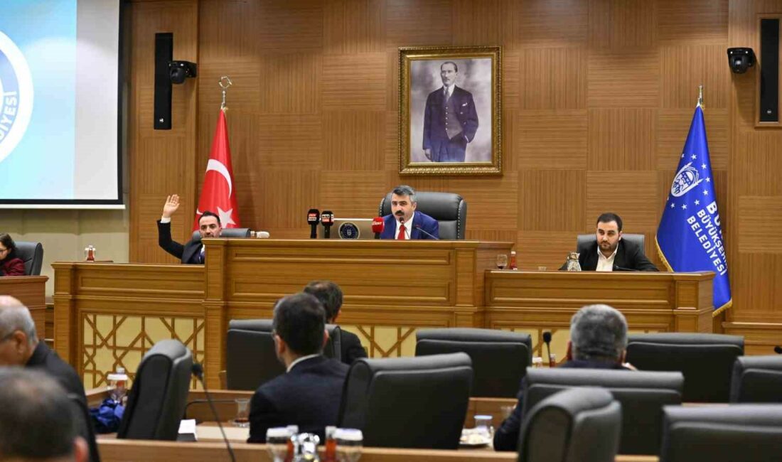 BURSA BÜYÜKŞEHİR BELEDİYE BAŞKANI ALİNUR AKTAŞ’IN BÜYÜKŞEHİR BELEDİYE MECLİSİ’NE VERDİĞİ