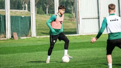 BURSASPOR'DA HAZIRLIKLAR DEVAM EDİYOR.