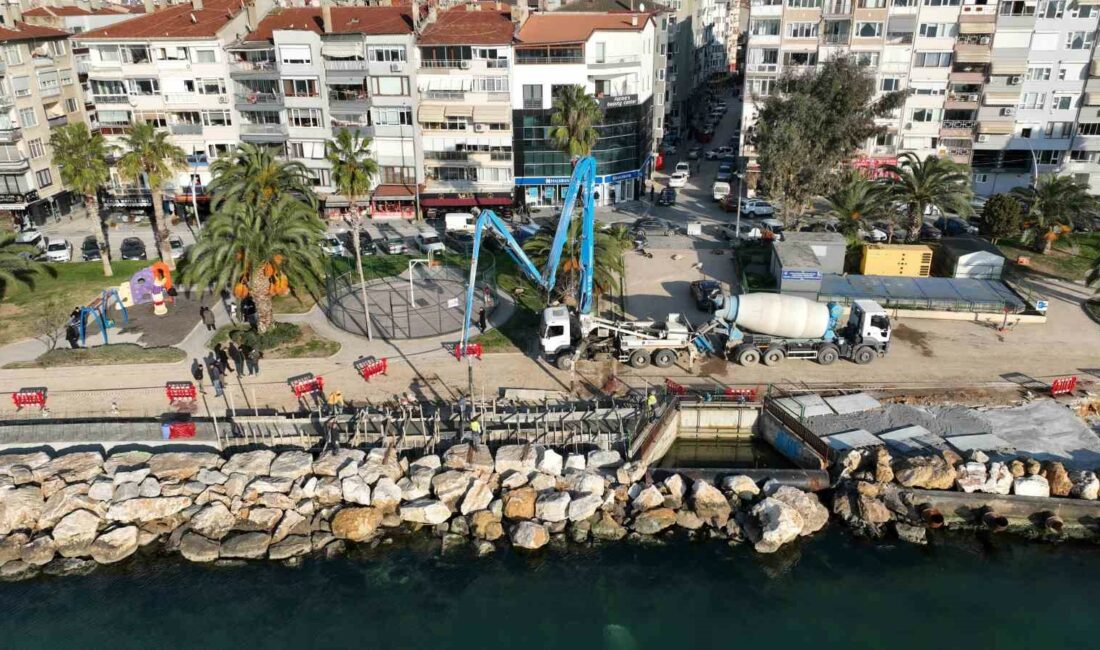 Gemlik’te kıyı şeridi korunuyor Bursa Büyükşehir Belediyesi, Gemlik ilçesinde deniz kıyısında kalan bölgelerde kıyı