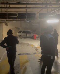 Bursa Şehir Hastanesi’de otomobil yangını Bursa Şehir Hastanesinin otoparkında bulunan bir otomobilde yangın çıktı.