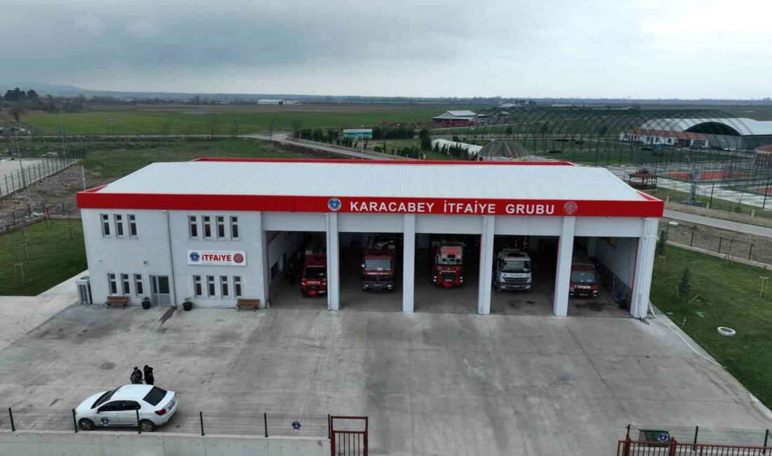 Karacabey’e yeni itfaiye binası kazandırıldı EKİP VE EKİPMAN DESTEKLERİYLE İTFAİYE TEŞKİLATINI SÜREKLİ GÜÇLENDİREN BURSA BÜYÜKŞEHİR