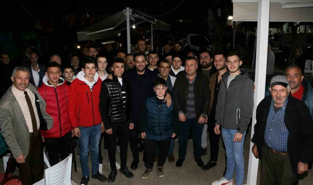 AKKÖY VE DEREKÖY'DE VATANDAŞLARLA BULUŞAN AK PARTİ MUDANYA BELEDİYE BAŞKAN
