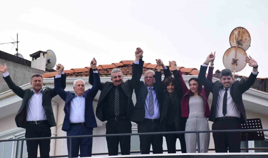 CHP’NİN BURSA BÜYÜKŞEHİR BELEDİYE BAŞKAN ADAYI MUSTAFA BOZBEY VE MUDANYA