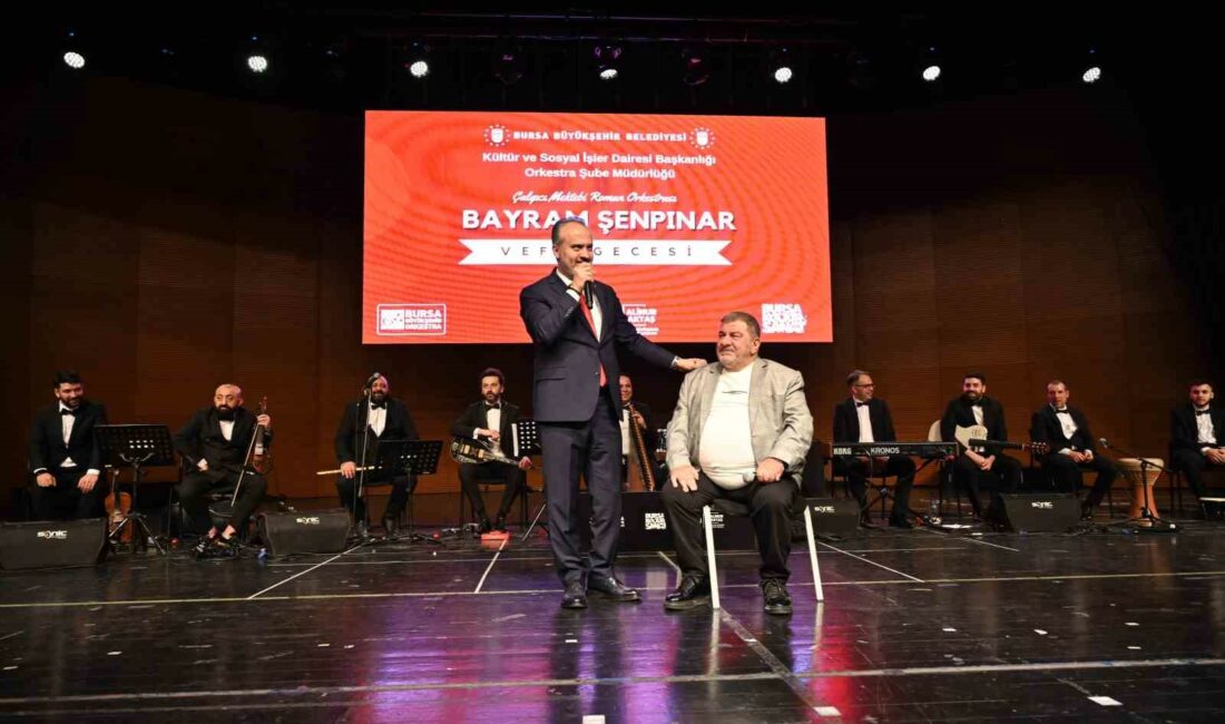 BURSA BÜYÜKŞEHİR BELEDİYE BAŞKANI ALİNUR AKTAŞ, ÇALGICI MEKTEBİ ROMAN ORKESTRASI