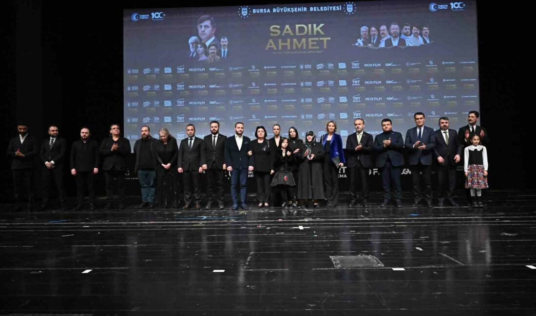 Bursa’da “Sadık Ahmet” filminin galasına yapıldı Sadık Ahmet’in hayatının ele alan "Sadık Ahmet" filmi için Bursa