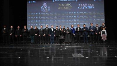 Sadık Ahmet’in hayatının ele alan "Sadık Ahmet" filmi için Bursa