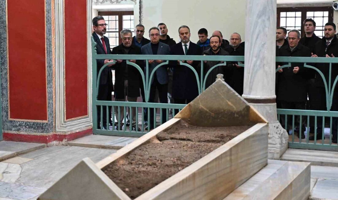 Sultan 2. Murad Han, vefatının 573. yılında Bursa’da dualarla anıldı.
