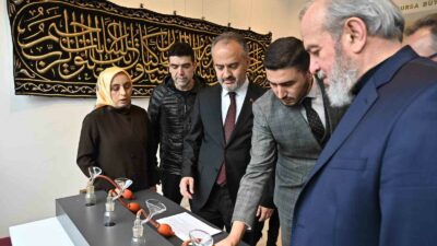 BURSA BÜYÜKŞEHİR BELEDİYE BAŞKANI ALİNUR AKTAŞ, “KÂBE ÖRTÜLERİ, SAKAL-İ ŞERİF