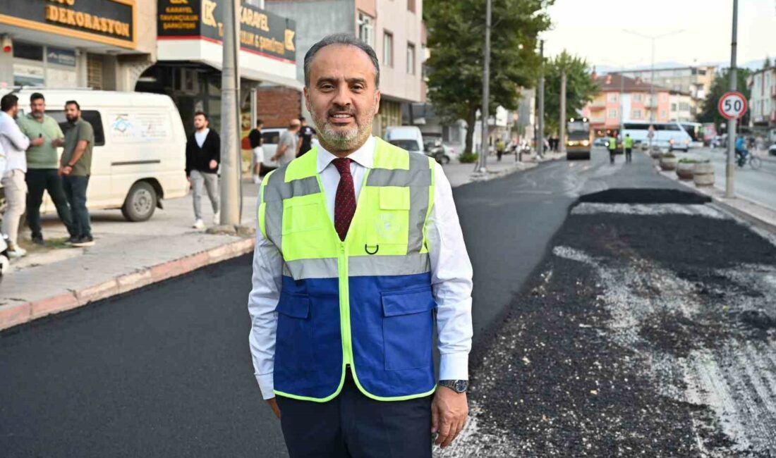 BURSA BÜYÜKŞEHİR BELEDİYE BAŞKANI ALİNUR AKTAŞ, ULAŞTIRMA VE ALTYAPI BAKANLIĞI