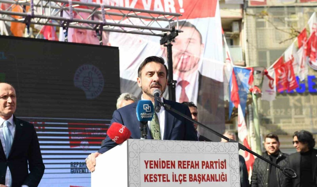 KESTEL BELEDİYE BAŞKANI VE YENİDEN REFAH PARTİSİ KESTEL BELEDİYE BAŞKAN