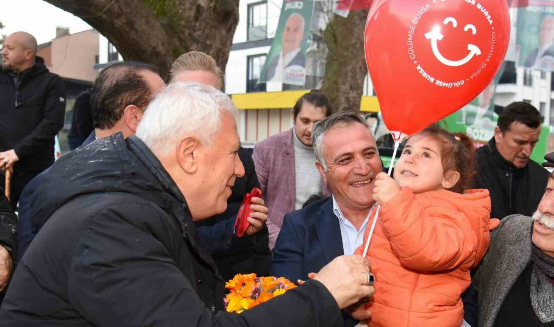 Bozbey’den İnegöl’e yeni proje sözü BURSA BÜYÜKŞEHİR BELEDİYE BAŞKAN ADAYI MUSTAFA BOZBEY, İNEGÖL’DE GERÇEKLEŞTİRDİĞİ ZİYARETLER