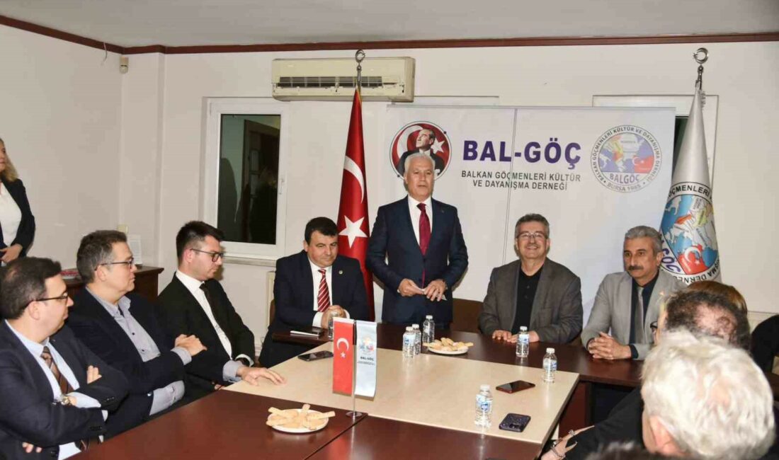 Bursa Büyükşehir Belediye Başkan Adayı Mustafa Bozbey, Balkan göçmeni vatandaşların