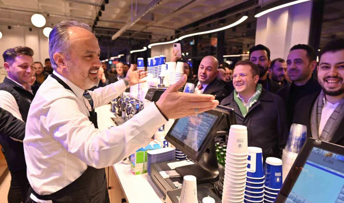 BURSA BÜYÜKŞEHİR BELEDİYESİ’NİN TÜM KAHVE TUTKUNLARINI İÇİN ‘HIZLI KAHVE KONSEPTİ