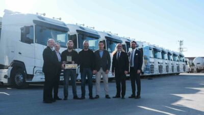 BURSA AĞIR VASITA, LOJİSTİK SEKTÖRÜNÜN ÖNCÜLERİNDEN HİCRİ ERCİLİ'YE YIL SONUNA