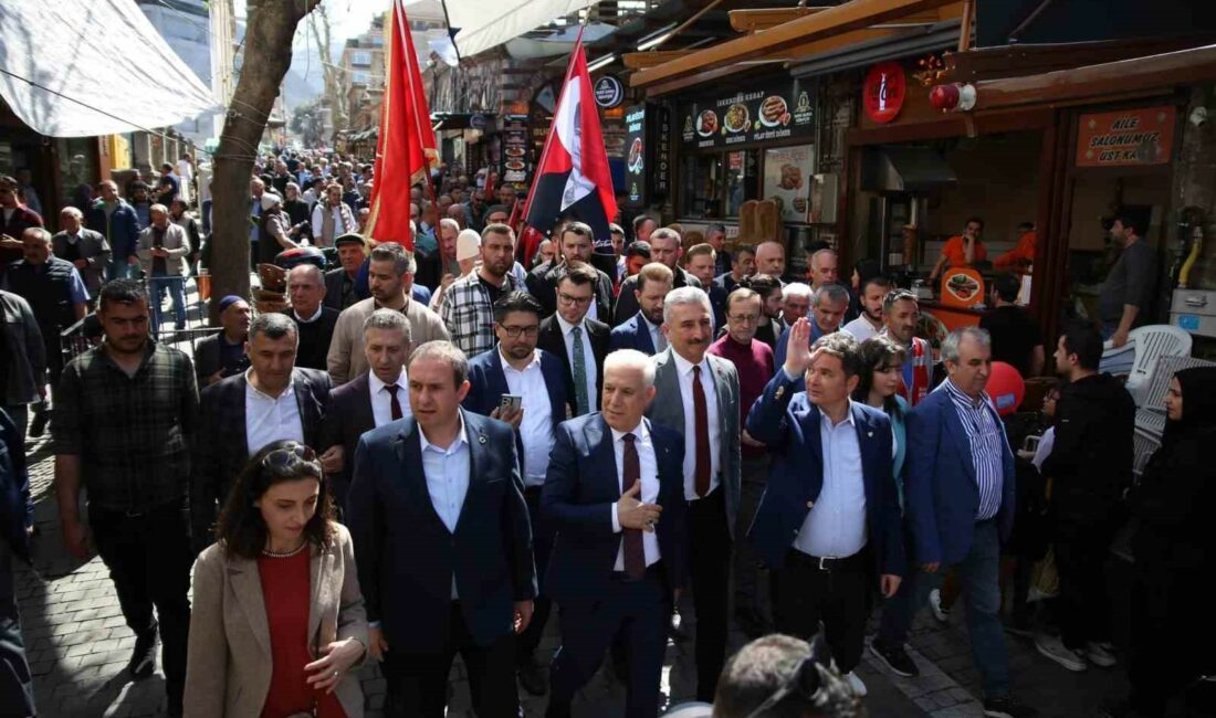 TÜRKİYE’DE PAZAR GÜNÜ GERÇEKLEŞECEK YEREL SEÇİMLER ÖNCESİ BURSA BÜYÜKŞEHİR BELEDİYE