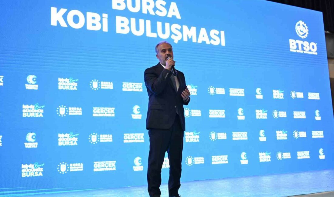 Bursa’da KOBİ OSB için alanlar hazır BURSA BÜYÜKŞEHİR BELEDİYE BAŞKANI ALİNUR AKTAŞ, BURSA TİCARET VE SANAYİ