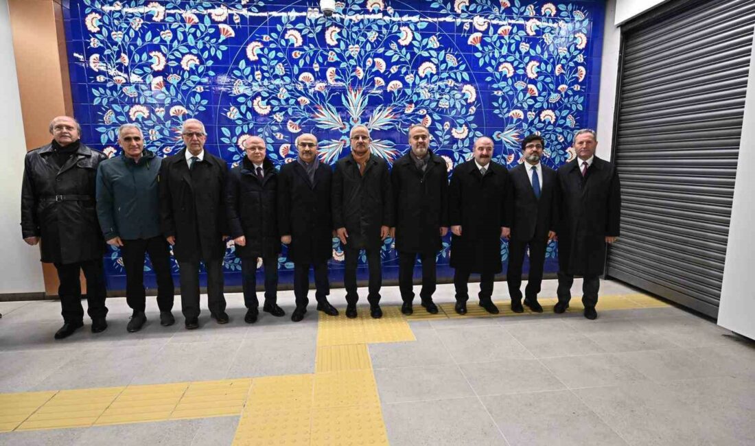 Bursa’da raylı sistem hattı genişliyor ULAŞTIRMA VE ALTYAPI BAKANLIĞI TARAFINDAN BURSA BÜYÜKŞEHİR BELEDİYESİ DESTEKLERİ İLE