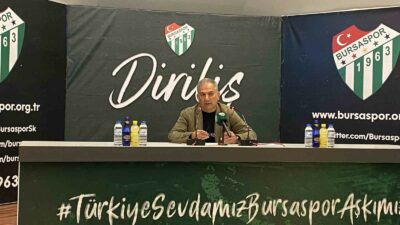 BURSASPOR GENEL SEKRETERİ ERKAN ÖNCEL, GÜNDEME DAİR AÇIKLAMALAR YAPTI.