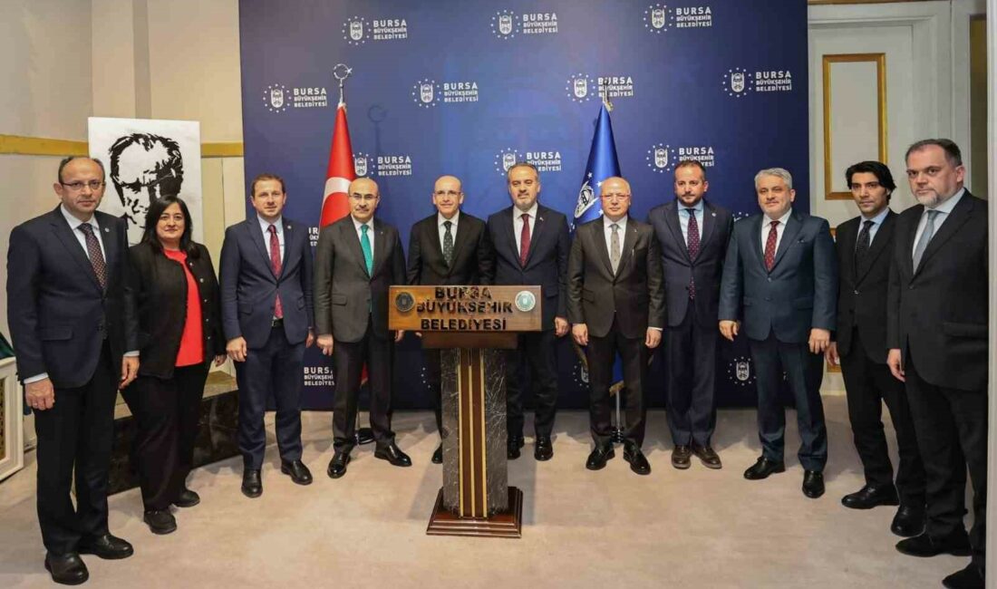 BURSA'YA GELEN HAZİNE VE MALİYE BAKANI MEHMET ŞİMŞEK, YAPILACAK YATIRIMLAR