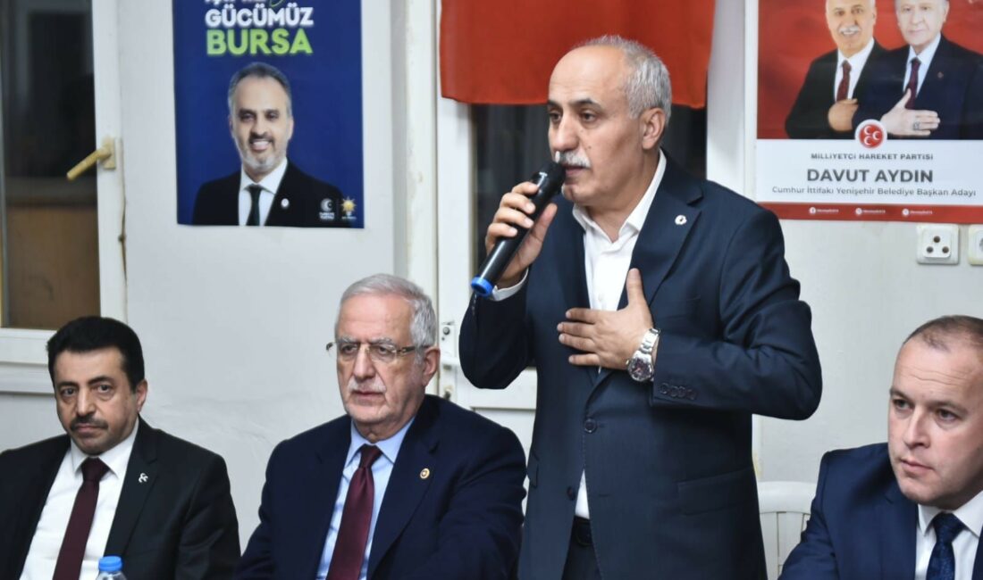 Davut Aydın: “Yenişehir fide ve tohum üretiminde merkez olacak” CUMHUR İTTİFAKI YENİŞEHİR BELEDİYE BAŞKAN ADAYI DAVUT AYDIN, YENİ DÖNEMDE