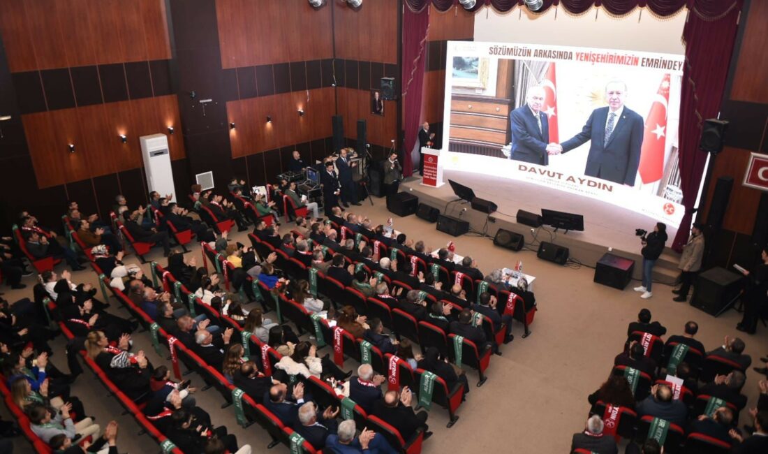 Davut Aydın’dan gövde gösterisi CUMHUR İTTİFAKI YENİŞEHİR BELEDİYE BAŞKAN ADAYI DAVUT AYDIN, YENİ DÖNEME