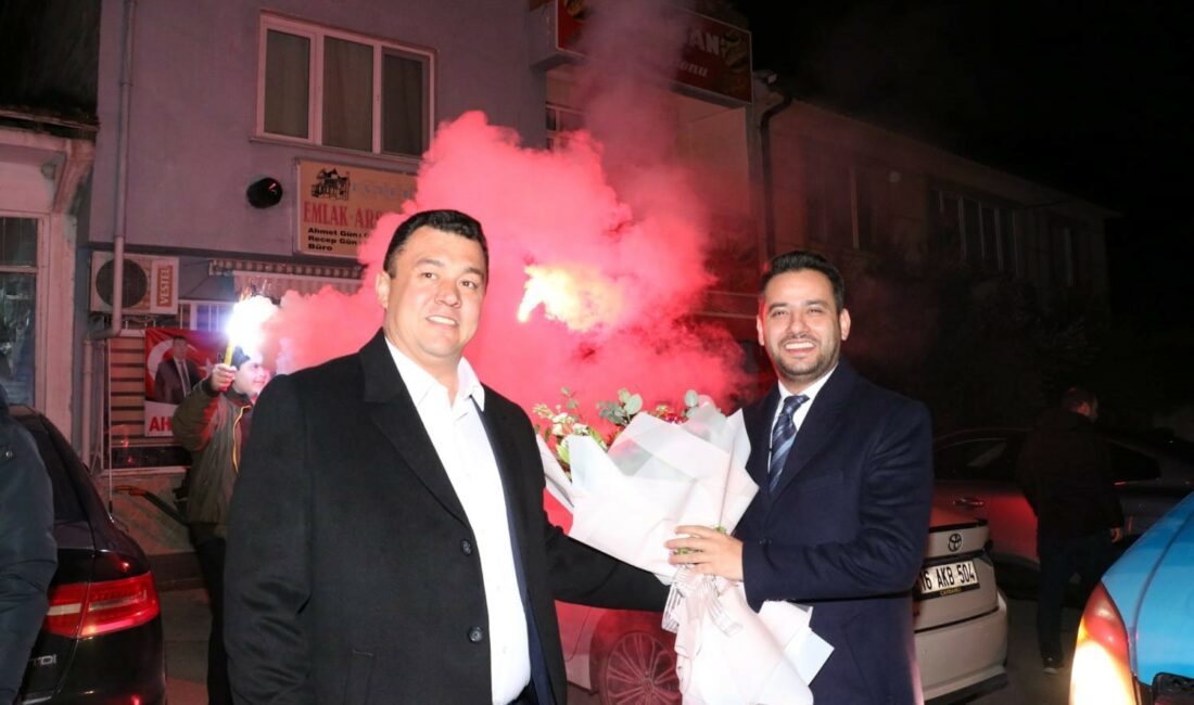 CUMHUR İTTİFAKI AK PARTİ MUDANYA BELEDİYE BAŞKAN ADAYI GÖKHAN DİNÇER,